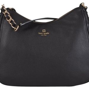 Kate Spade Pine Street Finley black hobo bag